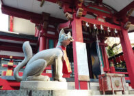 「市谷亀岡八幡宮」の「出世稲荷神社」で出世を拝んできた